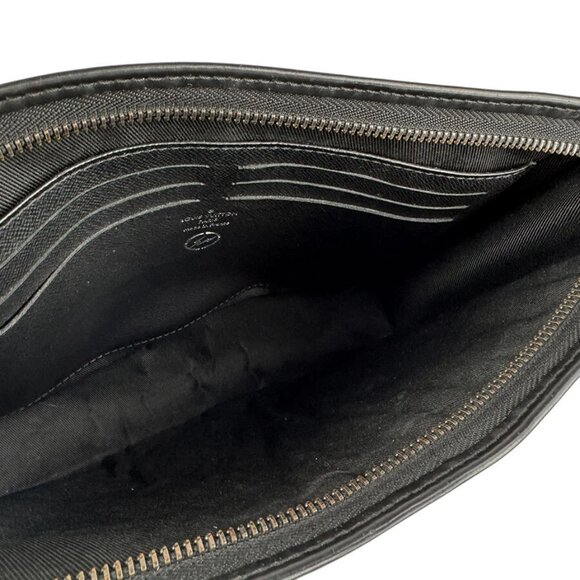 LOUIS VUITTON x Fragment Eclipse Pochette Voyage MM Clutch Bag - Picture 8 of 12